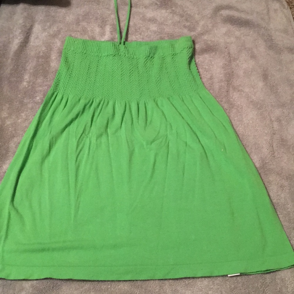 Halter dress.